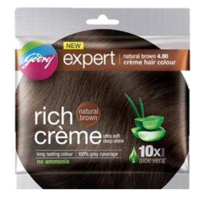 Godrej Expert Rich Creme Hair Colour Natural Black Bangladesh ammonia-free black hair dye grey coverage