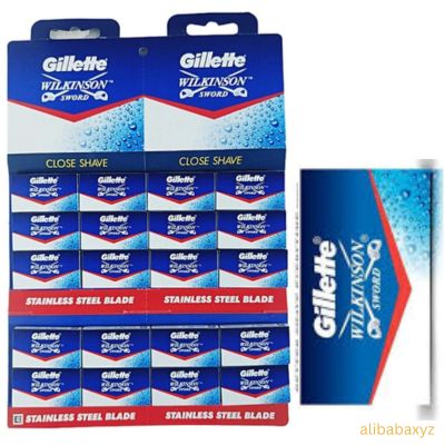 Gillette Blade 100pcs Bangladesh double edge razor blades for smooth shaving durable sharp blades BD