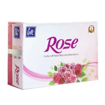 Cute Rose Soap 125g BD Cute Rose Soap 125g in Bangladesh for soft smooth skin and fresh rose fragrance