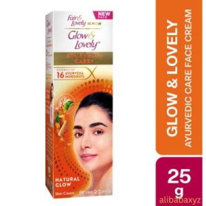 Glow & Lovely Face Cream Ayurvedic Care 25g Bangladesh herbal face cream for glowing skin