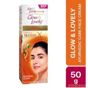 Glow & Lovely Face Cream Ayurvedic Care 50g Bangladesh herbal face cream for glowing skin