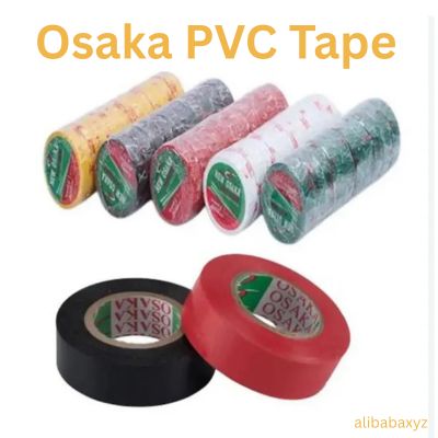Osaka Original PVC Tape 12pcs Bangladesh electrical insulation tape strong durable wiring tape BD