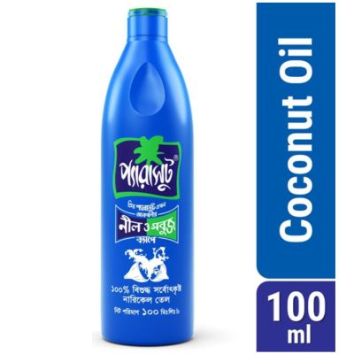 Parachute Coconut Oil 100ml in Bangladesh for strong healthy shiny hair and daily hair care