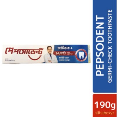 Pepsodent Toothpaste Germi Check 190g Bangladesh germ protection toothpaste for strong teeth and fresh breath