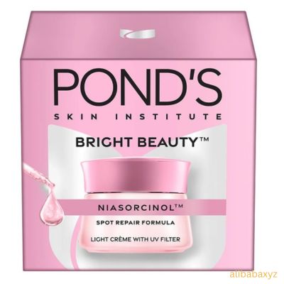 Pond's Bright Beauty Serum Cream 50g Bangladesh brightening cream for dark spot removal glowing skin India origin