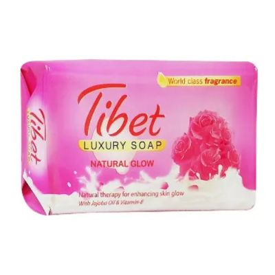 Tibet Luxury Pink Soap Natural Glow 100g in Bangladesh for soft smooth and radiant skin care