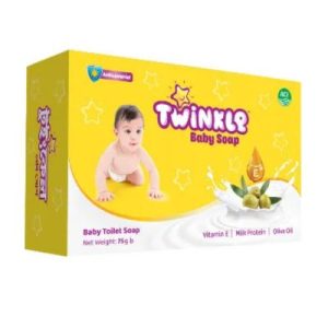 Twinkle Baby Soap 75g BD Twinkle Baby Soap 75g in Bangladesh for gentle soft baby skin care and daily hygiene